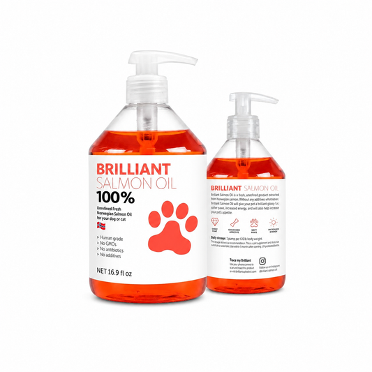 Salmon Omega Shine Oil for Dogs & Cats
