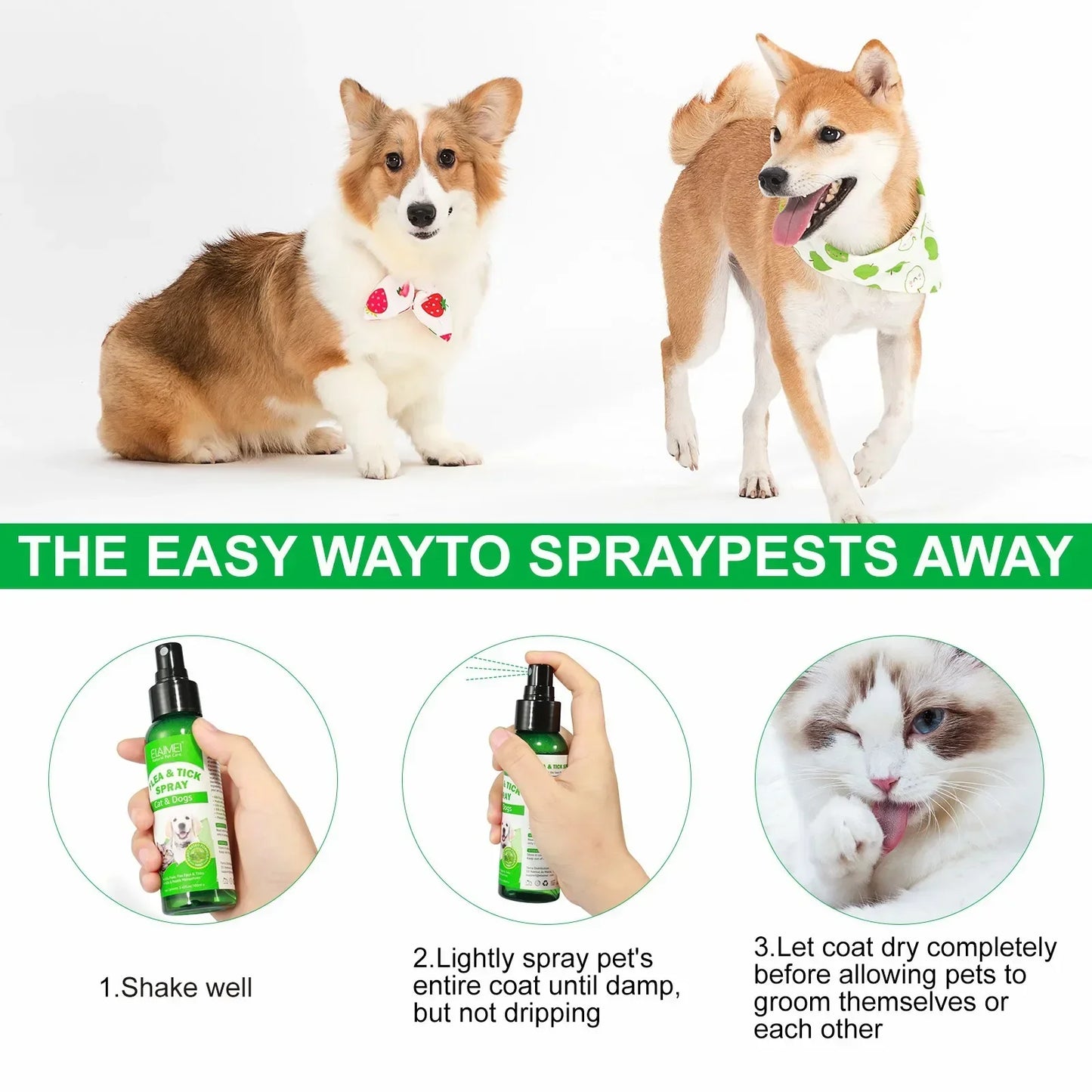 Peppermint Flea &amp; Tick Spray